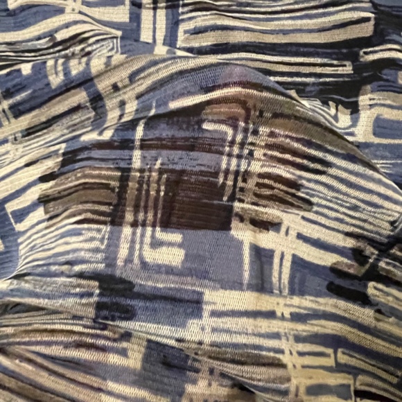 Vintage Y2K Micro-mesh Grungy Top Size 8 - Picture 3 of 5